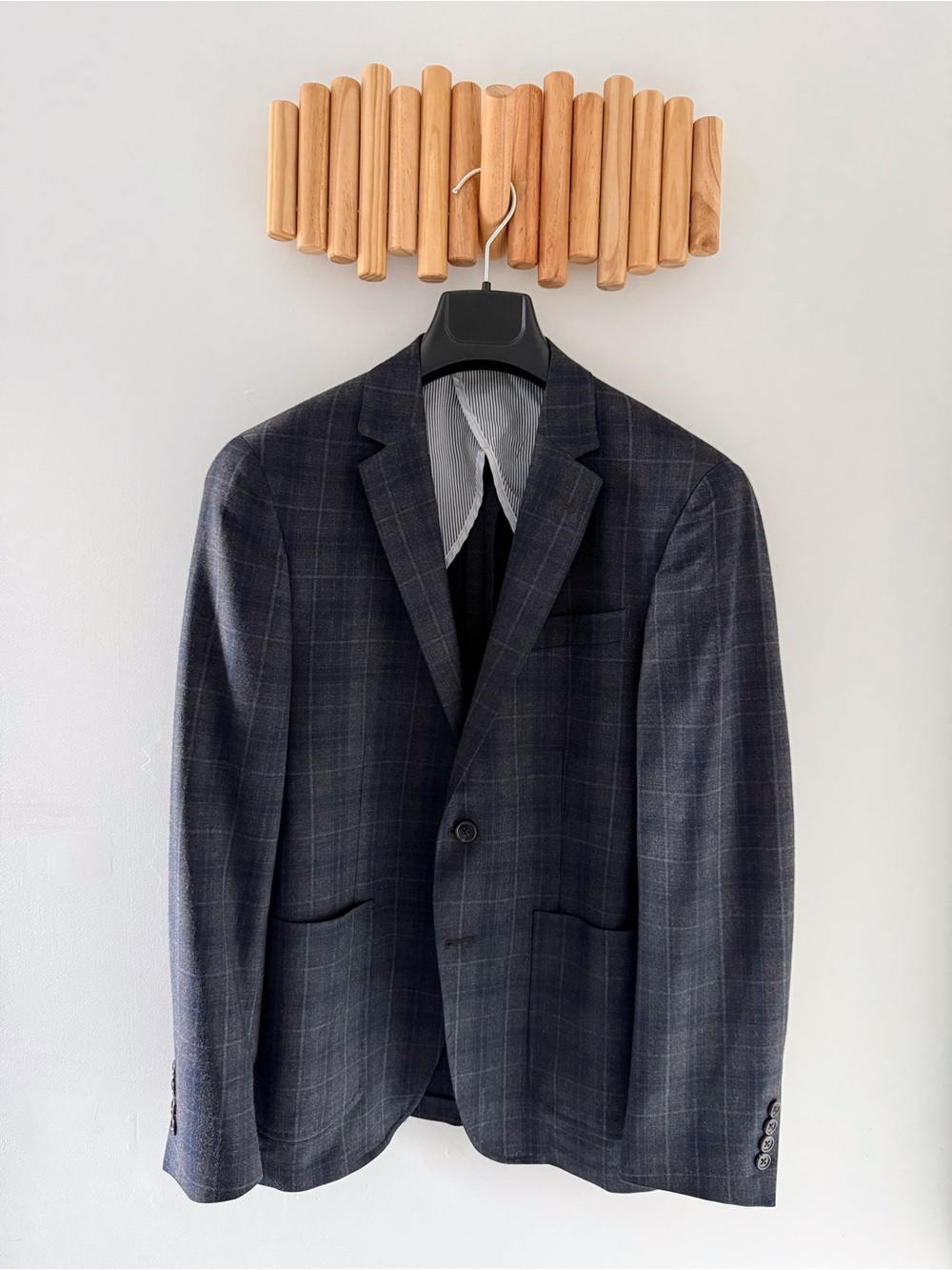 Todd Snyder Wool Plaid Blazer Sport Coat 36S Made in USA